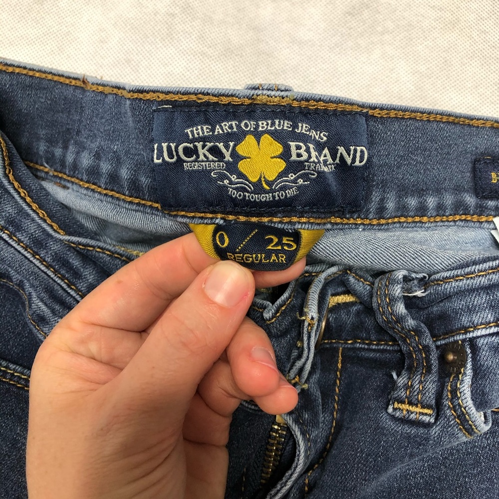 **SOLD** Luck Brand Brooke Straight Jeans - Picture 7 of 11